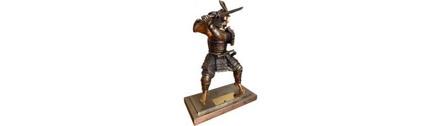**STAR BUY** EXCLUSIVE BRONZE WARRIOR SAMURAI RESIN AWARDS - 6'' & 10" **STAR BUY** EXCLUSIVE BRONZE WARRIOR SAMURAI RESIN AWARDS - 6'' & 10"